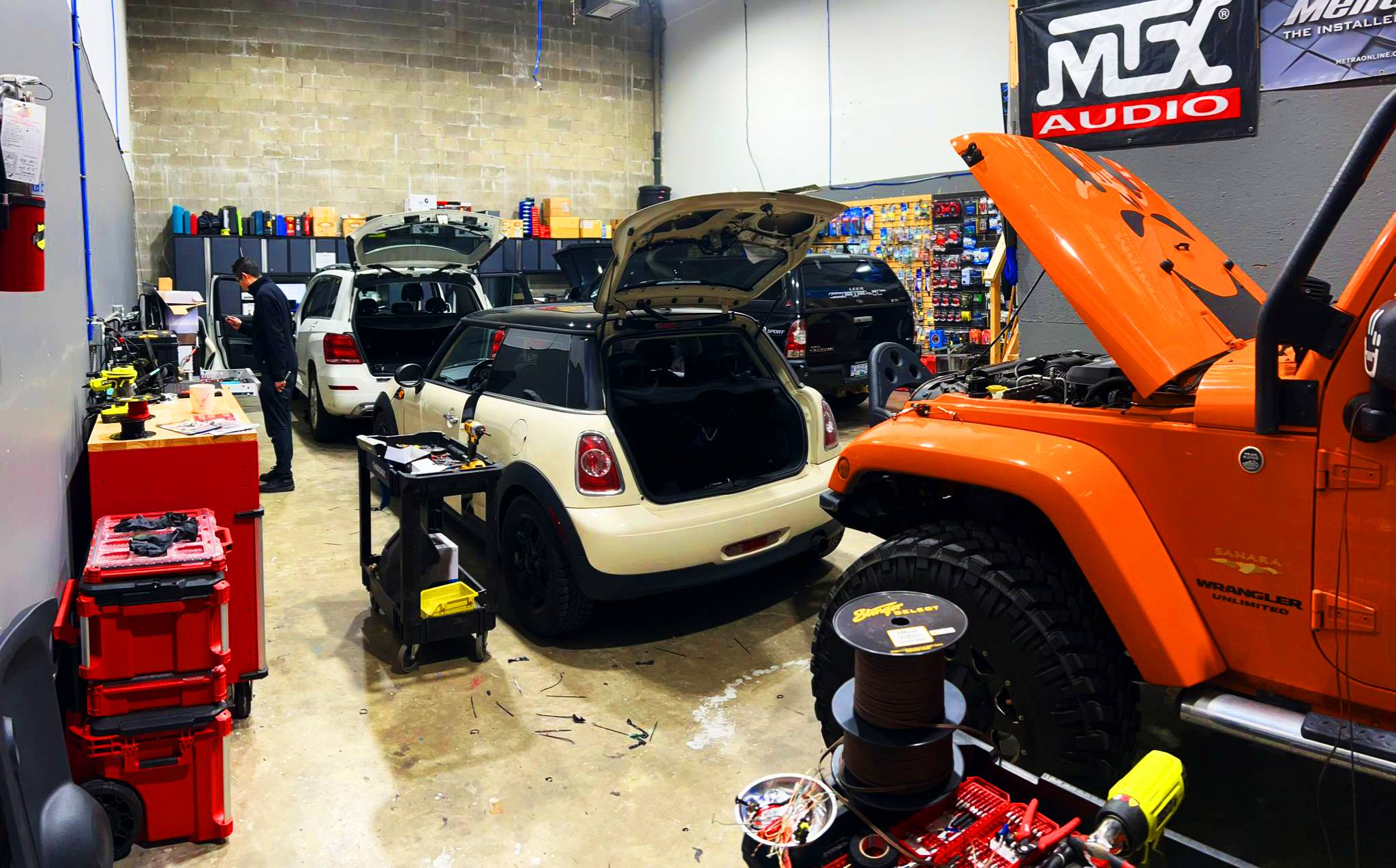 Shop interior