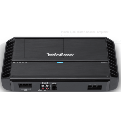 Rockford Fosgate Punch 1,000 Watt 2-Channel Amplifier 