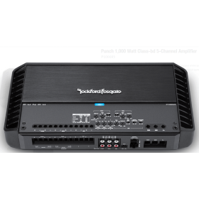 Rockford Fosgate Punch 1,000 Watt Class-bd 5-Channel Amplifier 