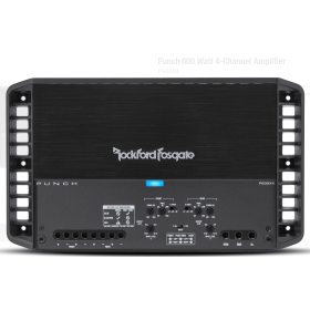 Rockford Fosgate Punch 600 Watt 4-Channel Amplifier 