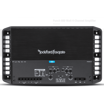 Rockford Fosgate Punch 600 Watt 4-Channel Amplifier 