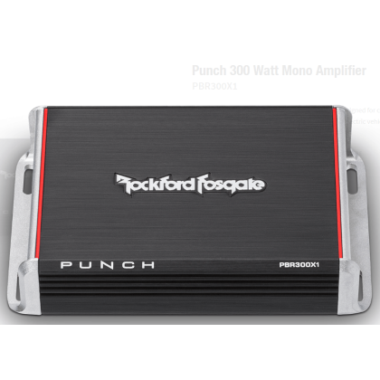 Rockford Fosgate Punch 300 Watt Mono Amplifier 