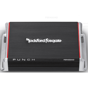 Rockford Fosgate Punch 400 Watt Full-Range 4-Channel Amplifier 