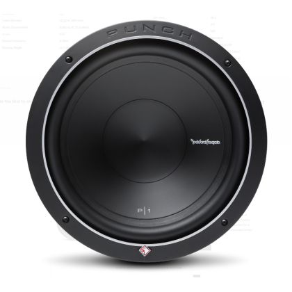 Rockford Fosgate Punch 12" P1 4-Ohm SVC Subwoofer -P1S4-12