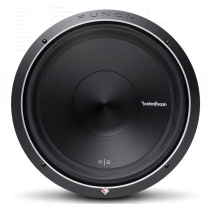 Rockford Fosgate Punch 15" P2 4-Ohm DVC Subwoofer -P2D4-15