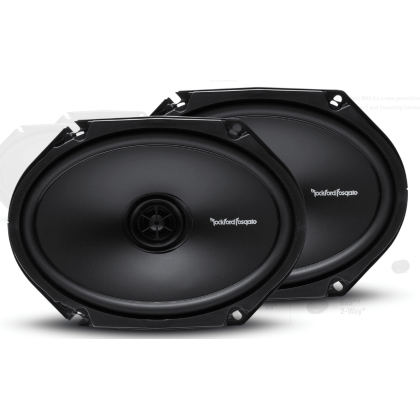 Rockford Fosgate Prime 6"x8" 2-Way Full-Range Speaker - R168X2