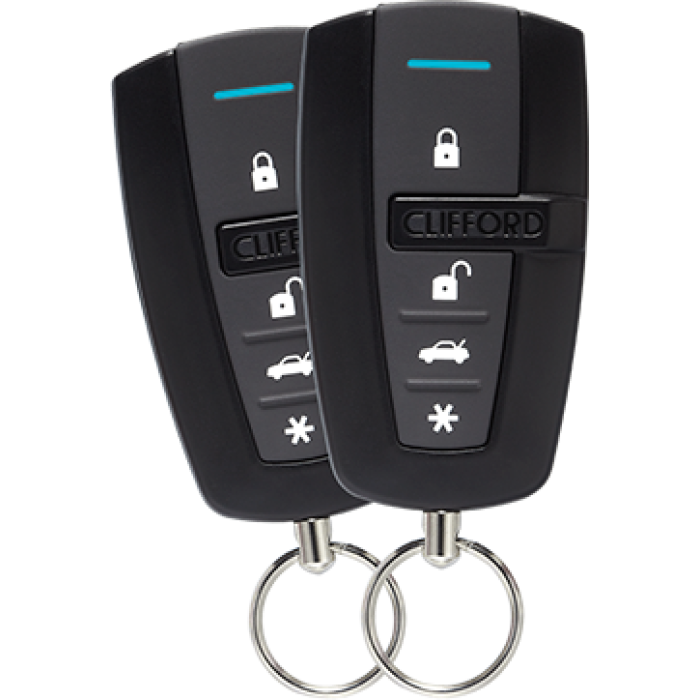 CLIFFORD 1 Way Remote Starter 2 4 button remotes