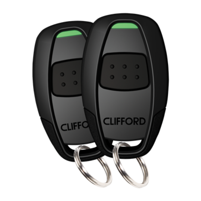 CLIFFORD 1 Way Remote Starter 2 1 button remotes